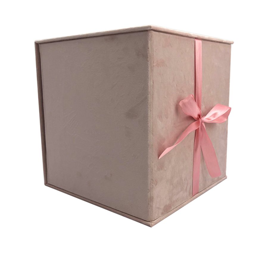Custom Folding Gift Boxes With Ribbon For Flower or Cake