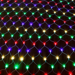 چيني هول سيل چين IP65 LED Net Fairy Lights 200 LED Mesh String Decorative Lights