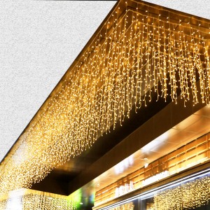 I-China Factory ye-China Water Proof Home Curtains Decoration I-LED String Light Strip Lamp enezinkanyezi