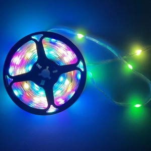 RGB waterproof 5M/2M copper wire christmas led lights /usb copper wire string light fairy light