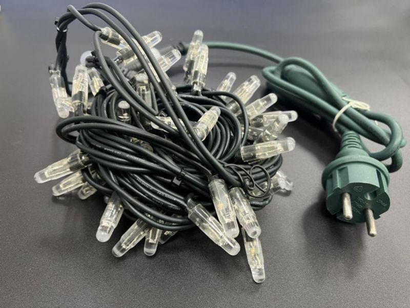 Pro-string lig IP67 waterdigte LED string lig 10m/12m/18m rubber kabel led feetjie lig