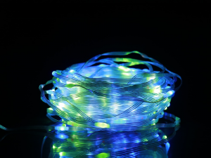 Smart RGBIC LED Fairy String Light 5m 10m IP65 чароғҳои обногузар Led String