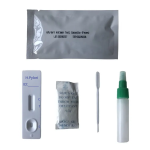 H-pylori antigen rapid self test kaset (Feces)