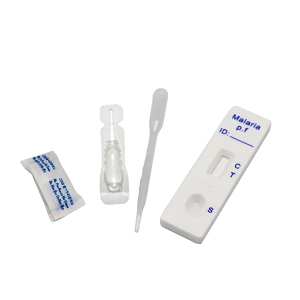 Malaria P f antigen quick test kit