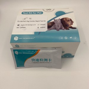 FIV Ab/FeLV Ag Combo Rapid Test (FIV-FeLV) kit for Cat disease