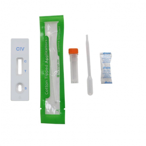 (CIV) Kit de teste de antígeno do vírus da gripe canina