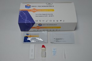 cassetta di test rapidu di l'anticorpi di malaria (oro colloidale)