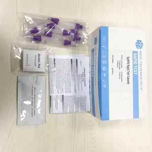 Test rapidu in casa di l'anticorpi di sifilis