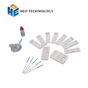 HIV HbsAg HCV combo rapid test kaset