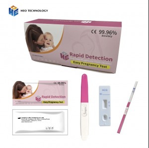 HCG-swangerskapsneltoetsstel (Colloidol Gold)