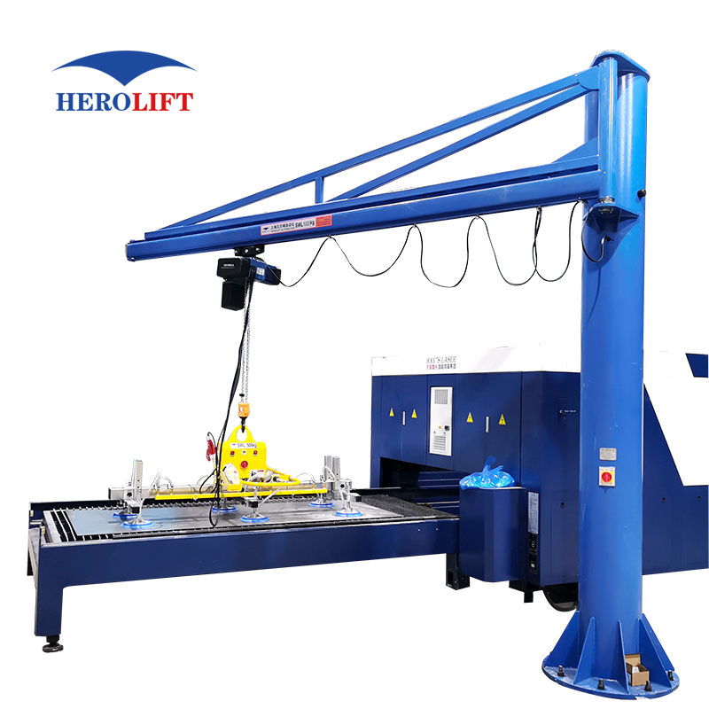 Ho Hlahisa Metal Lifting Equipment Panel Lifting Suction Cup Crane Vacuum