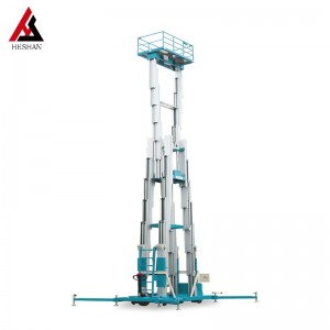 OEM Customized Tallest Aerial Work Platform - Six Mast Aluminum Hydraulic Lift Platform – Heshan