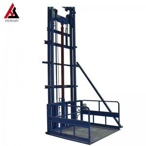 New Arrival China Vertical Material Lift – Double Column Hydraulic Goods Lift – Heshan