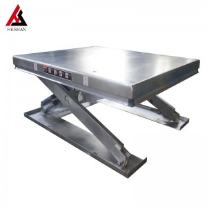 2022 wholesale price Table Scissor Lift - Stainless Steel Small Lift Tables  – Heshan