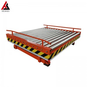 Good quality Car Scissor Lift - Hydraulic Lifting Table with roller – Heshan