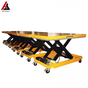Fast delivery Scissor Lift Work Table - PorTable Lift Tables with wheels – Heshan