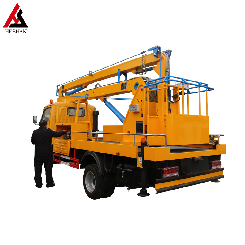 High Quality Manlift - 10-22m Electric Construction Electric Boom Lift  – Heshan detail pictures