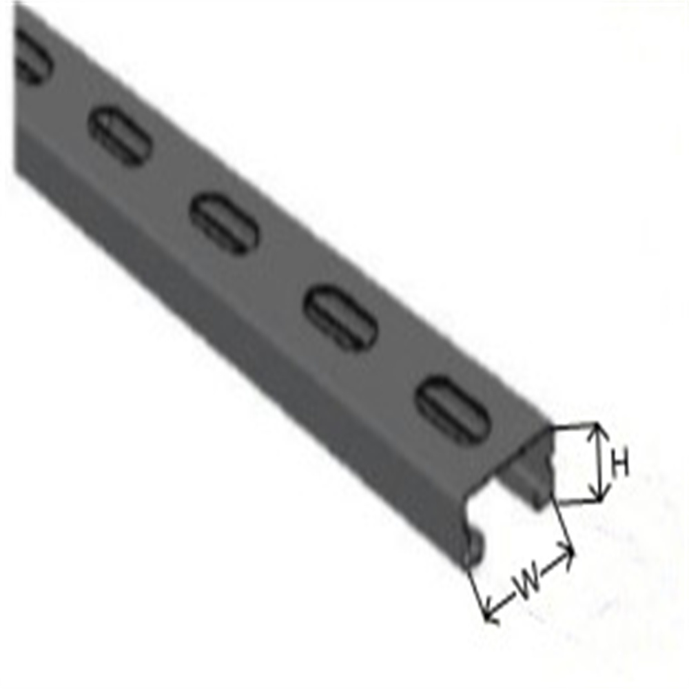 Good quality Electrical Trunking - HSC Hesheng Metal Stainless Steel Galvanized Steel Alumnium Alloy Slotted Channel – Hesheng