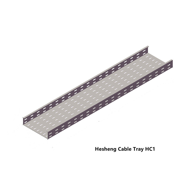 Fast delivery Zinc Coated Cable Tray - HC1-C Hesheng Perforated Cable Tray – Hesheng detail pictures