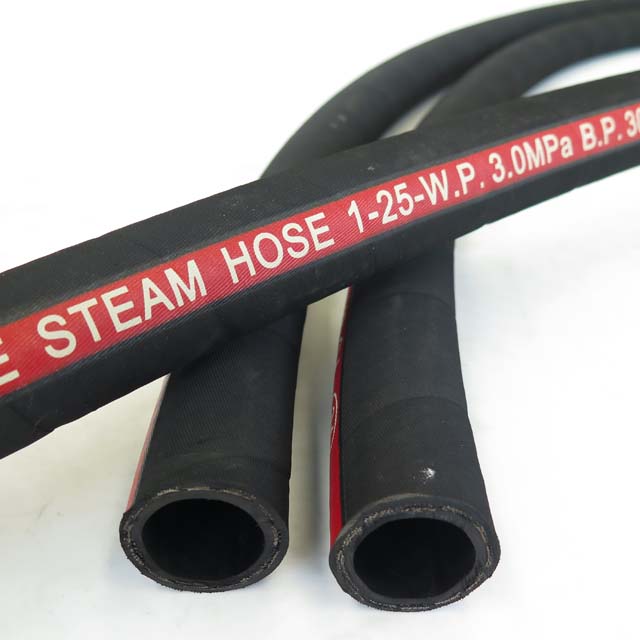 High Temperature High Pressure Steam Rubber Hose Featured Image