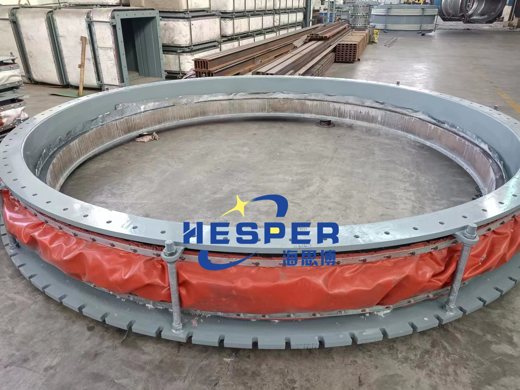 Features and applications of Hesper fabric expansion joints