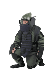 Police Military Security EOD bomb disposal suit