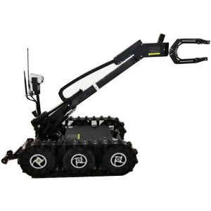 EOD Robot Integrated with X-ray scanner System