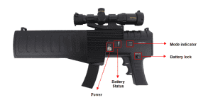 Gun shape Anti-drone  Signal Jamming Device