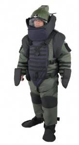 Police Military Security EOD bomb disposal suit