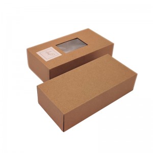 100% Koiora ka taea te Recyclable Pakeha Packaging paerewa Brown Printed Carton
