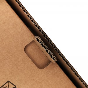Firm BC Flute Corrugated Wine RSC Carton Package Shipping Box ကို ထည့်သွင်းပါ။