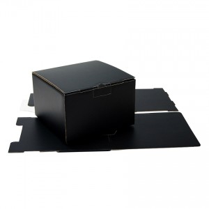 Individualizuota LOGO pakuotės sulankstoma kartoninė gofruota pakavimo dėžutė dangteliui