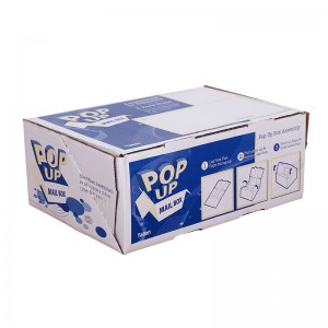 Factory Custom White Cardboard Corrugated Packaging Carton Transport Box for Milk