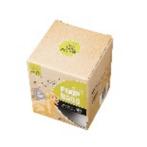 Брановидна кутија за пакување со мала хартија во боја на големо за производи за домашни миленици