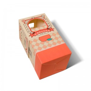 Creative Design White Card Paper Coffee Tea Bag Packaging Box with Windows