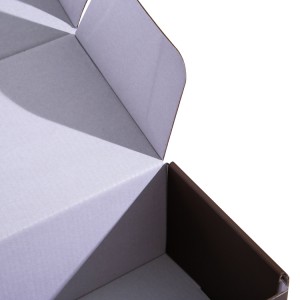 Impresión de envases de cartón corrugado Entrega Caixa de papel para doces de café