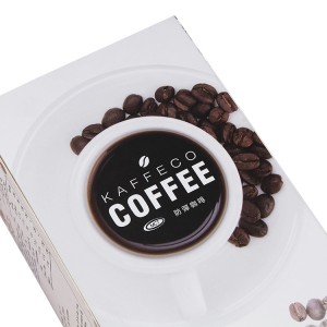 커피 차 쿠키용 C1S 흰색 인쇄 종이 포장 상자