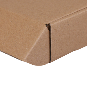 Флексо печат Лого Евтини кафяви пощенски кутии Рециклирана гофрирана хартия