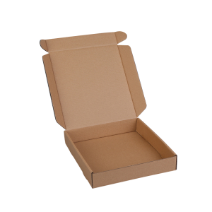 Flexotisk loga Levné hnědé poštovní zásilky z recyklované vlnité papírové krabice