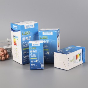 Printing LED Packaging Cilik 20pt Card Kandel Putih Cardboard Paper Box