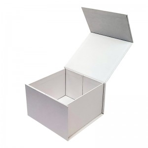 Nahiangay nga Pag-imprinta Gray Board Magnetic Folding Gift Box