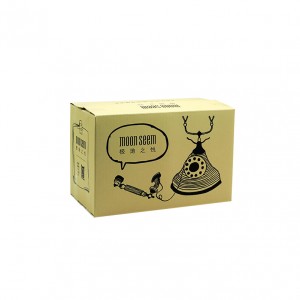 CMYK Print RSC Sturdy Corrugated Paper Box Wine Bottle Packaging