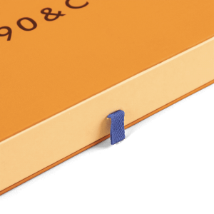 Συρταριέρα με ανάγλυφο λογότυπο 1,5 mm, άκαμπτο κουτί δώρου 2,5 mm