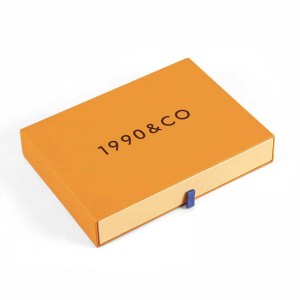 Embossing ILogo Slide Drawer Ribbon 1.5 mm 2mm 2.5mm Rigid Gift Box