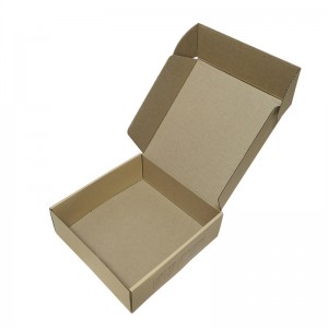 Offset Printing Sturdy Materials Brown Mailer  Recycled Single Wall Corrugated Box