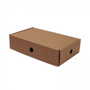 32 ECT Brown Rhychog Ailgylchadwy Amazon Shipping Master Carton Paper Box
