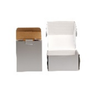 Maliit na Sukat Strong ECT Corrugated Silver Pantone Color Carton Express Deliver Shipping Box para sa mga high-tech na produkto