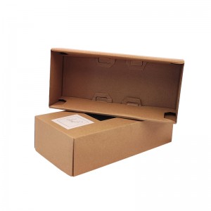 100% Biodegradable Recyclable European Packaging standard Brown Printed Carton