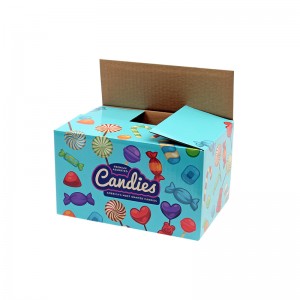 Customized 32ECT Lightweight Regular Shipping Carton Candies Packaging Box