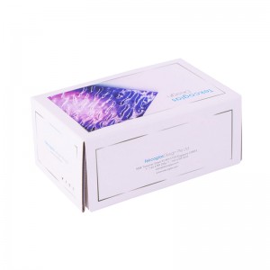 Strong White Double Sides Printed Top Open Gift Box for Phone